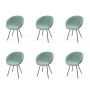 Krzesło KR-501 Ruby Kolory Tkanina Abriamo 10 Boucle Design Italia 2025-2030
